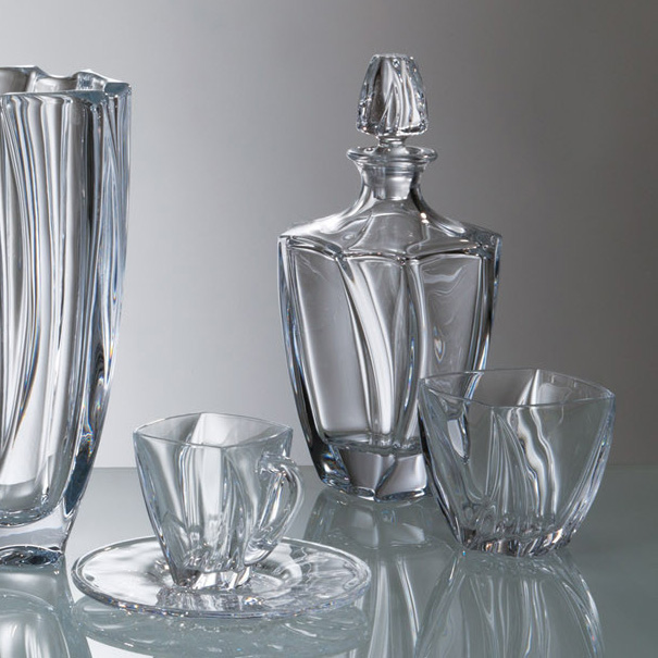 Buy For Home Delivery  Bohemia Neptune Crystal Decanter Set with 6 Neptune Glasses